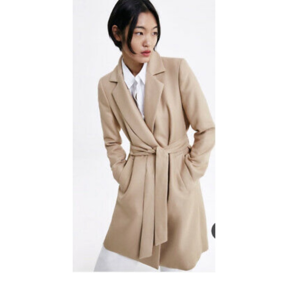 !!! ZARA BEIGE COAT brand new!!!